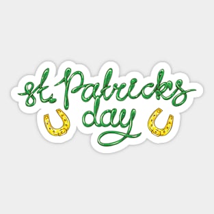 st.Patrick's Day Print.  Vol.2 Sticker